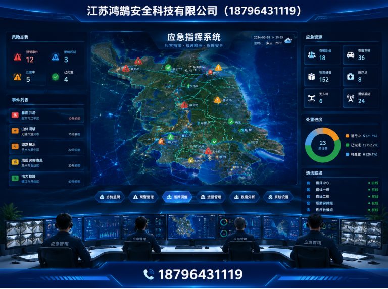 德阳应急指挥系统展示图